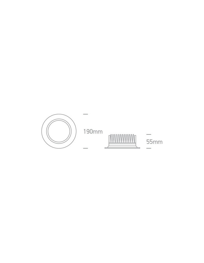 Flush-mounted lamps - pendants - One Light 20W Drymi 10120UV/W IP44 adjustable LED lamp - product kolory-swiatla.pl 4