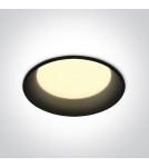 Flush-mounted lamps - pendants - One Light recessed LED lamp black 22W Maronas 2 10122D/B/W - product 1