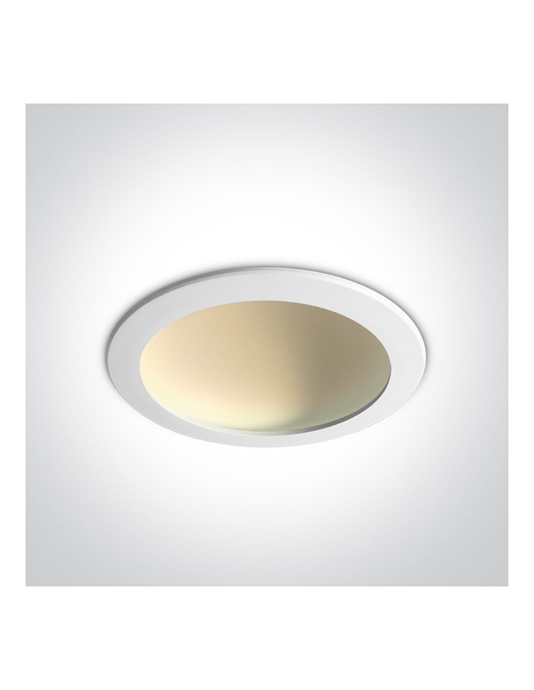 Flush-mounted lamps - pendants - One Light recessed LED lamp white 22W Nata 3 10122FD/W/C - product kolory-swiatla.pl 1