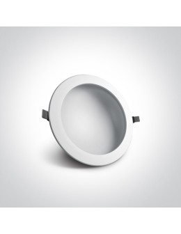 One Light Wpust lampa LED biała 22W Nata 3 10122FD/W/W - produkt 2