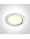 One Light Wpust lampa LED biała 24W Odu 4 10124T/W/C