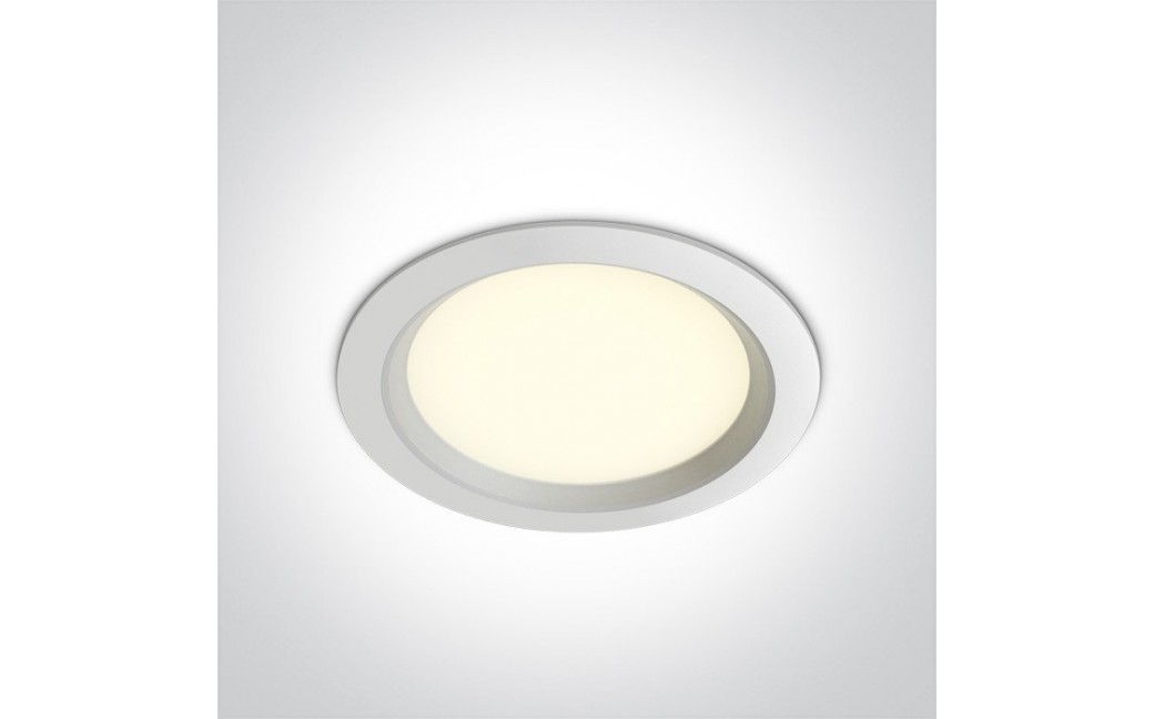 One Light Wpust lampa LED biała 24W Odu 4 10124T/W/C