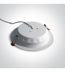 Flush-mounted lamps - pendants - One Light recessed LED lamp white 24W Odu 4 10124T/W/C - product 2
