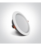 Flush-mounted lamps - pendants - One Light recessed LED lamp white 24W Odu 4 10124T/W/C - product 3