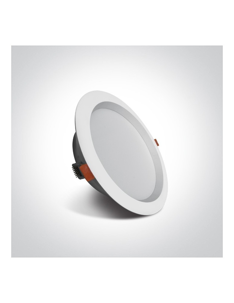 Flush-mounted lamps - pendants - One Light recessed LED lamp white 24W Odu 4 10124T/W/C - product kolory-swiatla.pl 3