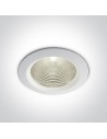One Light LED gallery recessed lamp Peplos 3 10130CA/W/C