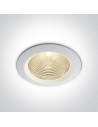 One Light LED gallery recessed lamp Peplos 3 10130CA/W/W