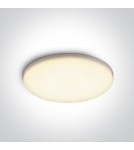 Flush-mounted hermetic lamps - One Light LED bathroom recessed lamp 30W Kilinia 4 10130CF/W IP65 - product 1