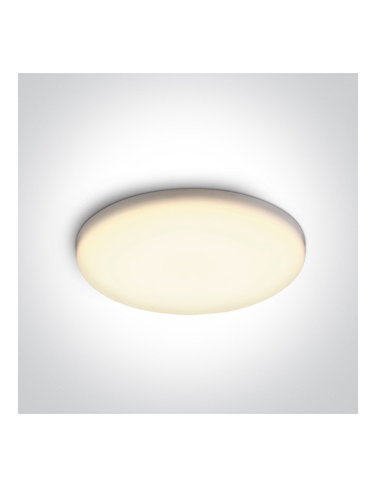 Flush-mounted hermetic lamps - One Light LED bathroom recessed lamp 30W Kilinia 4 10130CF/W IP65 - product kolory-swiatla.pl 1