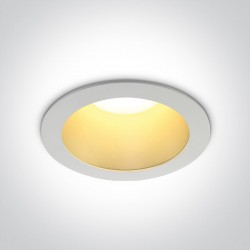 One Light Lampa wpust LED do mieszkania 30W Sarola 3 10130ED/W/BS/W