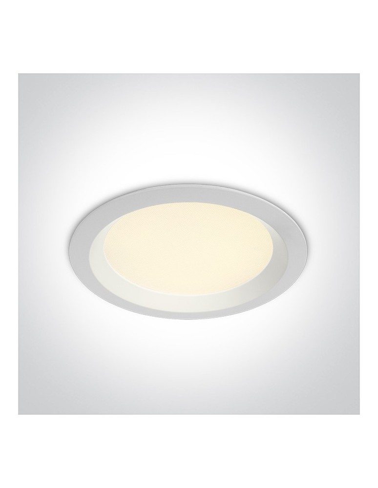 Flush-mounted lamps - pendants - One Light LED lamp for office with adjustable Ennato 10130UV/W IP44 - product kolory-swiatla.pl 1