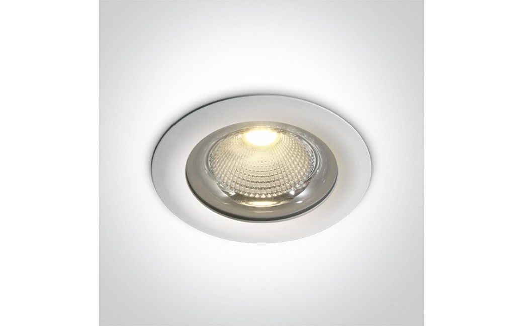 One Light Wpust lampa biała LED na zewnątrz Apliki 2 10150G/W/W IP65