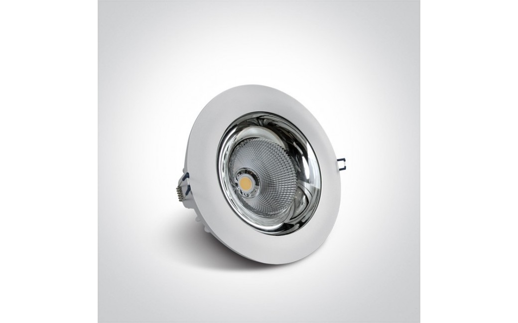 One Light Wpust lampa biała LED na zewnątrz Apliki 2 10150G/W/W IP65