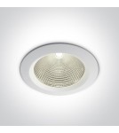 Flush-mounted lamps - pendants - One Light recessed LED universal lamp white Peplos 4 10160CA/W/C - product 1