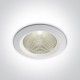 One Light Wpust lampa LED uniwersalna biała Peplos 4 10160CA/W/C