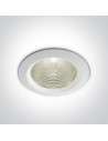 One Light recessed LED universal lamp white Peplos 4 10160CA/W/C