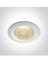 One Light recessed LED universal lamp white Peplos 4 10160CA/W/W