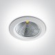 One Light Wpust lampa LED uniwersalna biała Peplos 4 10160CA/W/W