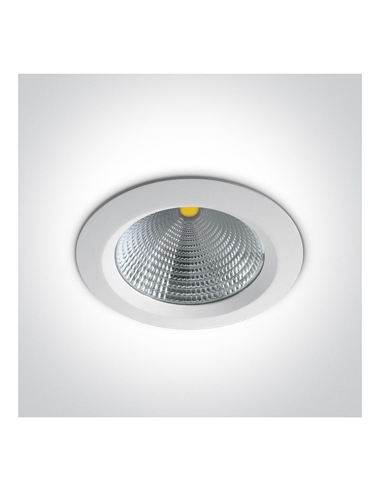 Flush-mounted lamps - pendants - One Light recessed LED universal lamp white Peplos 4 10160CA/W/W - product kolory-swiatla.pl 4