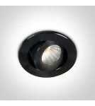 Flush-mounted lamps - pendants - One Light LED mini lamp for living room black Psari 11103B/B/W - product 1