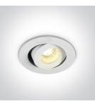 Flush-mounted lamps - pendants - One Light LED mini lamp for living room white Psari 11103B/W/W - product 1