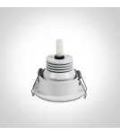 Flush-mounted lamps - pendants - One Light LED mini lamp for living room white Psari 11103B/W/W - product 3