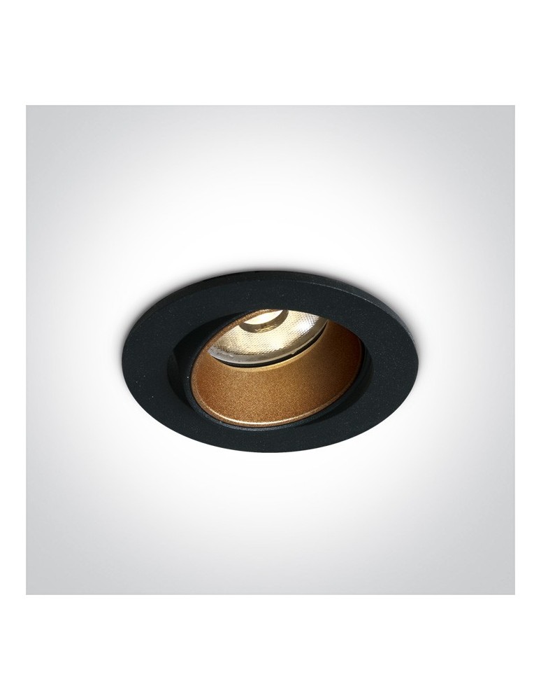 Flush-mounted lamps - pendants - One Light LED interchangeable ring lamp Medousa 11104K/B/W - product kolory-swiatla.pl 1