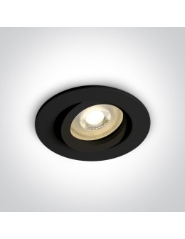 One Light Wpust czarny GU10 Koraku 11105A1/B