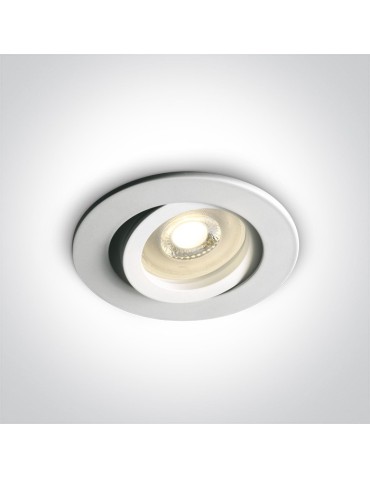 One Light white GU10 Koraku 11105A1/W recessed inlet