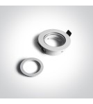 Round flush-mounted lamps - One Light white GU10 Koraku 11105A1/W recessed inlet - product 2