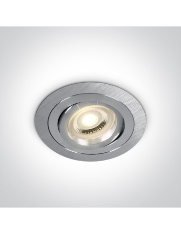 One Light Kaliana hotel aluminum recessed lamp 11105ABG/AL