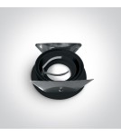 Round flush-mounted lamps - One Light recessed bedroom lamp black Kakopetria 11105ABGL/B - product 2