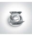 Round flush-mounted lamps - One Light recessed bedroom lamp white Kakopetria 11105ABGL/B - product 2