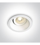 Round flush-mounted lamps - One Light drop in lamp for kitchen white Paleomilos 11105D4/W - product 1