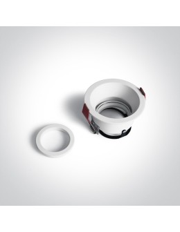 One Light Wpust lampa do kuchni biała Paleomilos 11105D4/W - produkt 2