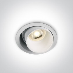 One Light Wpust lampa regulowana biała Trimiklini 11105D8/W