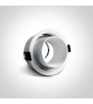 Flush-mounted lamps - pendants - One Light recessed adjustable lamp white Trimiklini 11105D8/W - product 2