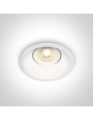 One Light kitchen recessed lamp white Amiandos 11105DT/W