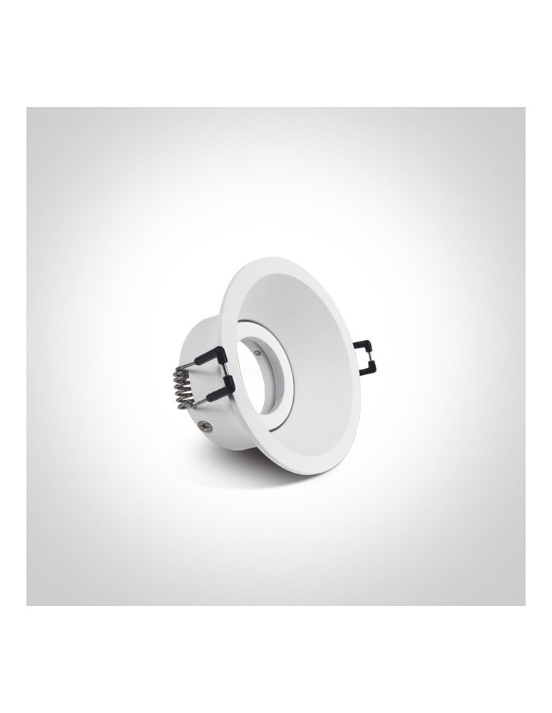 Flush-mounted lamps - pendants - One Light kitchen recessed lamp white Amiandos 11105DT/W - product kolory-swiatla.pl 2