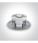 Frameless flush-mounted lamps - trimless - One Light Omodos 11105DTR/W adjustable white recessed drain. - product 2