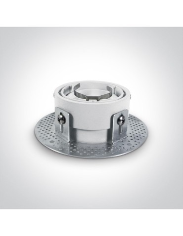 One Light Omodos 11105DTR/W adjustable white recessed drain. - product 2