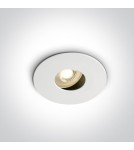 Flush-mounted lamps - pendants - One Light white kitchen recessed adjustable Arsos 11105E/W. - product 1