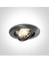 One Light matte chrome classic bedroom recessed Matikoloni 11105GU/MC