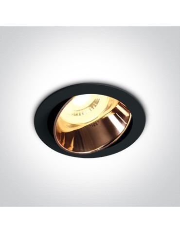 One Light LED bedroom lamp black copper Vitali 11105M/B/CU