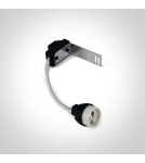 Round flush-mounted lamps - One Light LED bedroom lamp white black Vitali 11105M/W/B - product 2