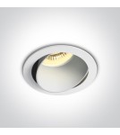 Round flush-mounted lamps - One Light LED bedroom lamp white Vitali 11105M/W/W - product 1