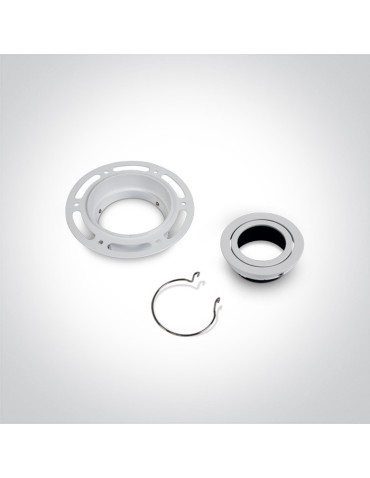 One Light LED bedroom white lamp Kapilio 11105TR/W - product 2