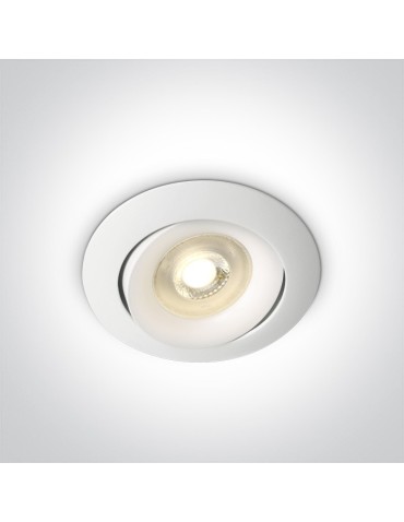 One Light retro convex white kitchen lamp Arta 11105U/W