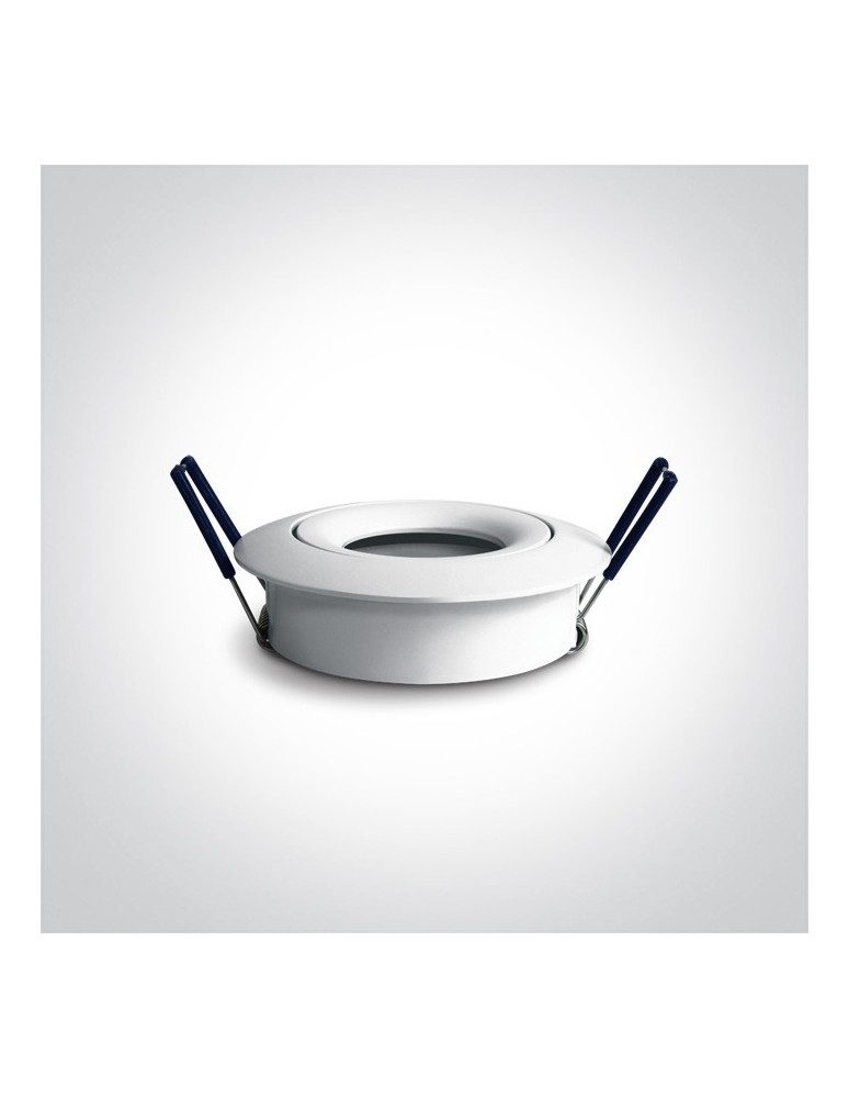 Flush-mounted lamps - pendants - One Light retro convex white kitchen lamp Arta 11105U/W - product kolory-swiatla.pl 2