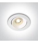 Flush-mounted lamps - pendants - One Light retro white kitchen lamp Arta 2 11105UA/W - product 1